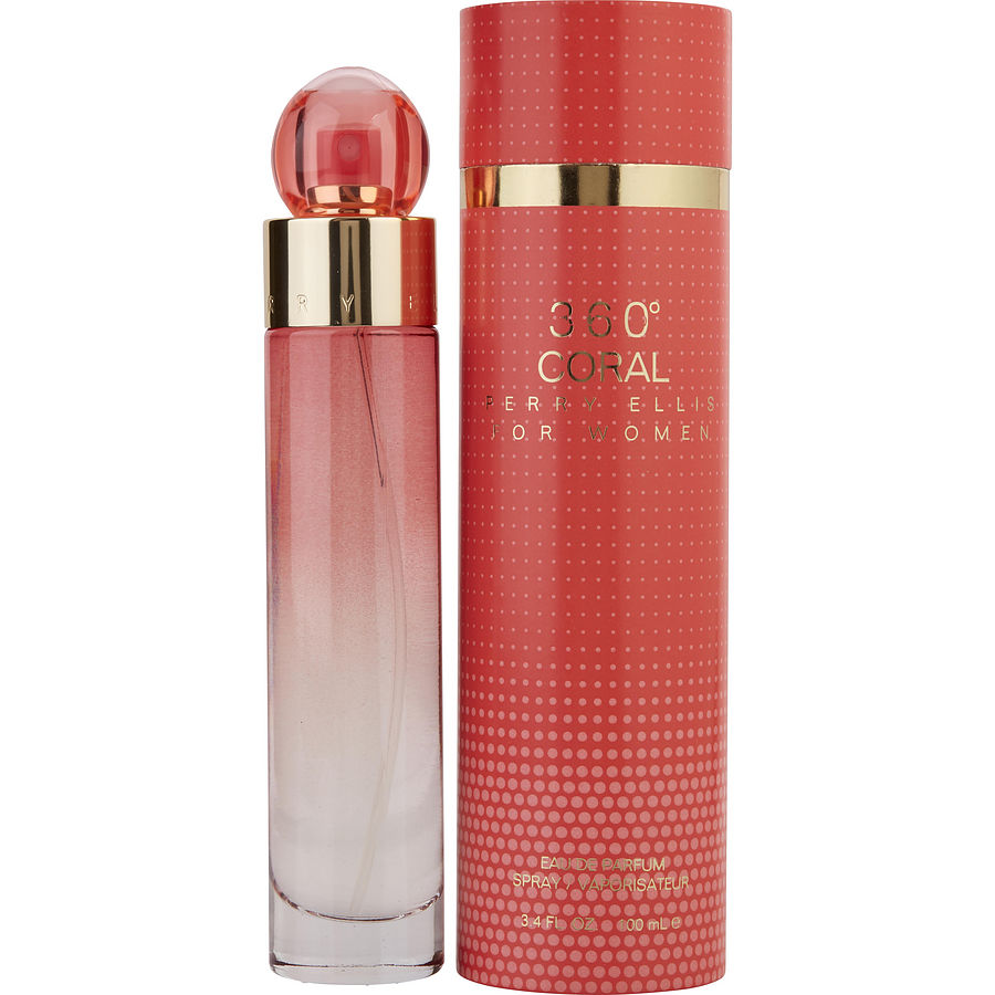 Perry Ellis 360 Coral Eau De Parfum Spray 100 ml Nữ